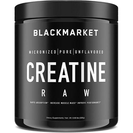 Blackmarket RAW Creatine-60 servings (300 g)-N101 Nutrition