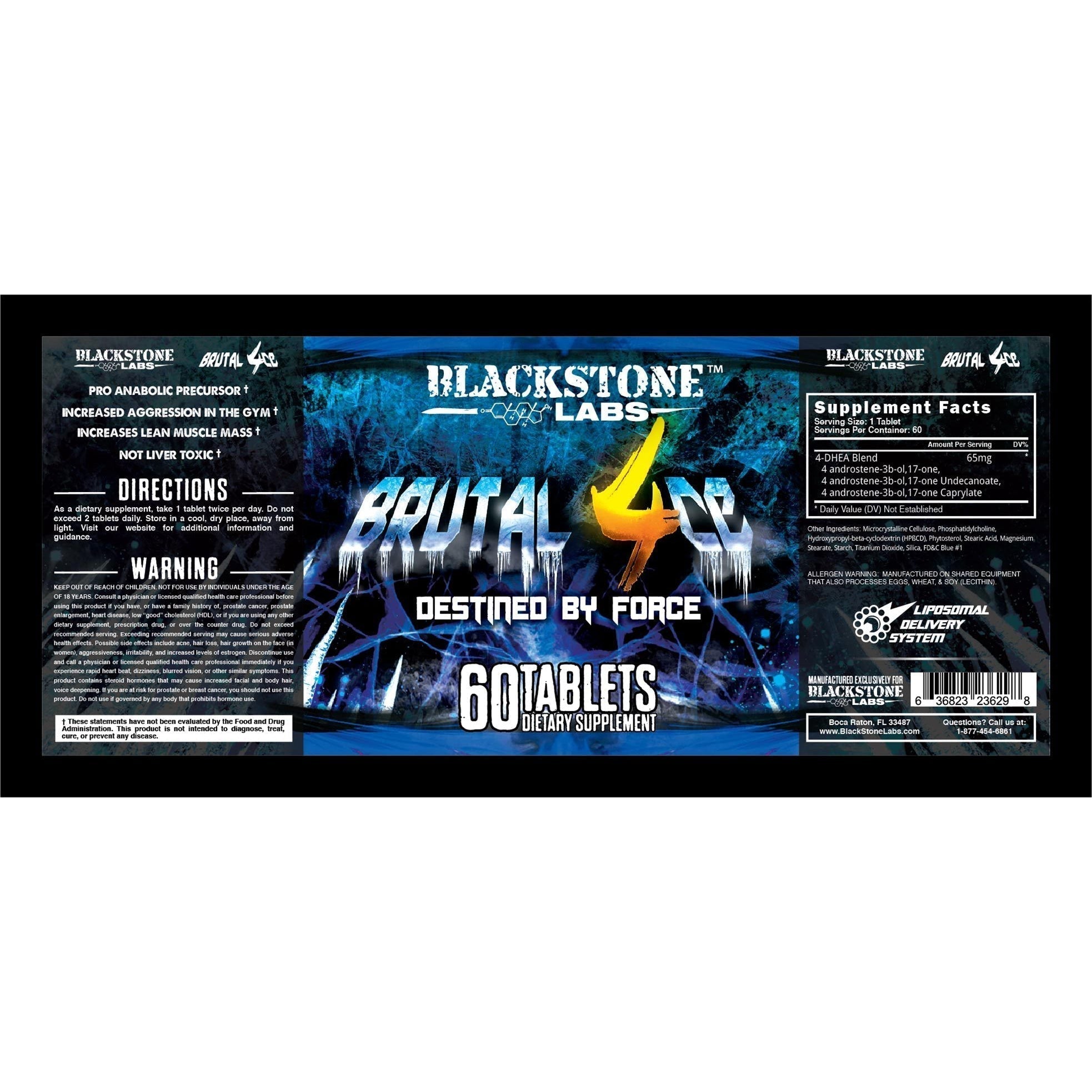 Blackstone Labs Brutal 4ce-60 tablets-N101 Nutrition