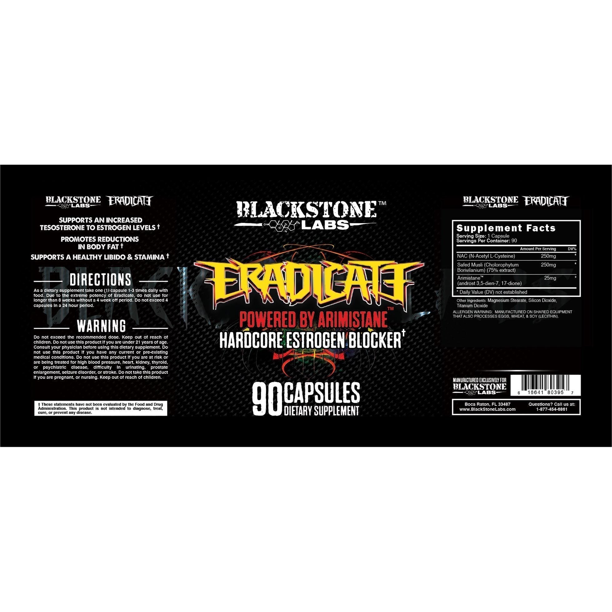 Blackstone Labs Eradicate-90 capsules-N101 Nutrition