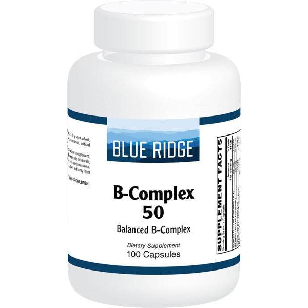 Blue Ridge B-Complex 50-100 capsules-N101 Nutrition