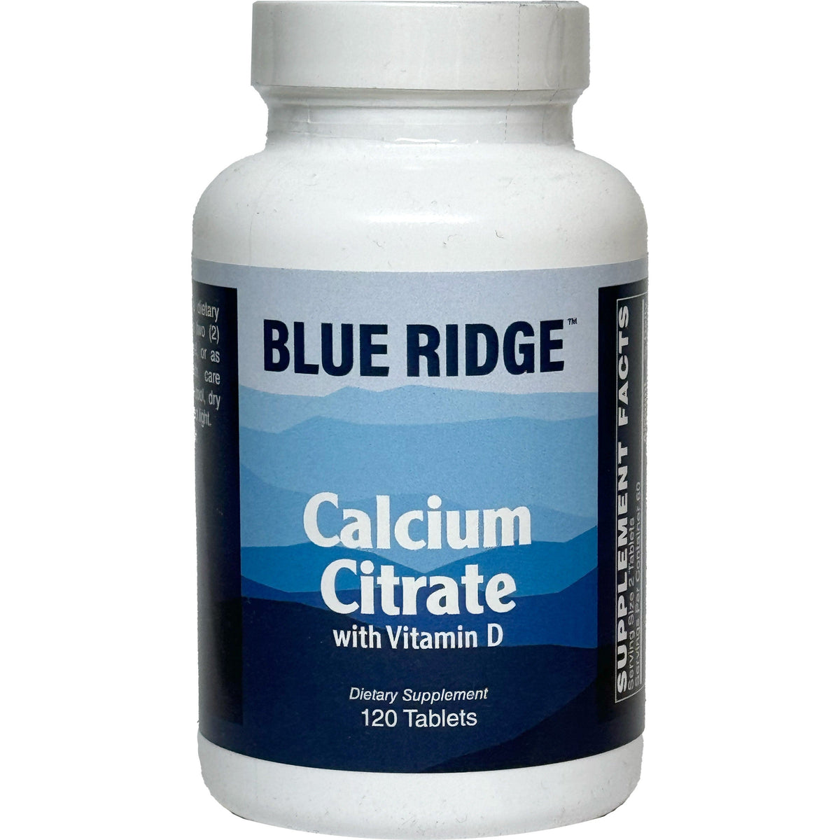 Blue Ridge Calcium Citrate with Vitamin D – N101 Nutrition