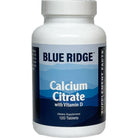 Blue Ridge Calcium Citrate with Vitamin D-120 tablets-N101 Nutrition