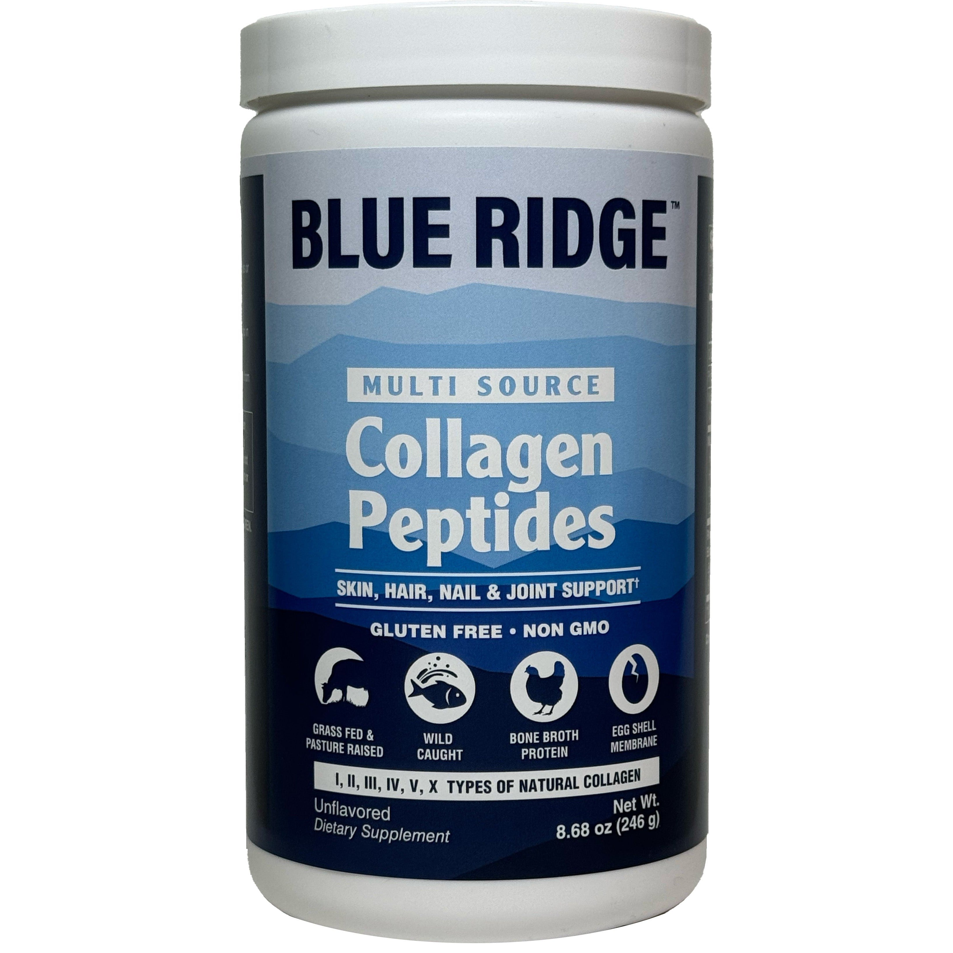 Blue Ridge Multi Source Collagen Peptides-24 servings (246 g)-N101 Nutrition