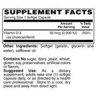 Blue Ridge Vitamin D-3 2,000 IU-100 softgels-N101 Nutrition