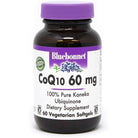 Bluebonnet CoQ10 - 60 mg-60 vegetarian softgels-N101 Nutrition