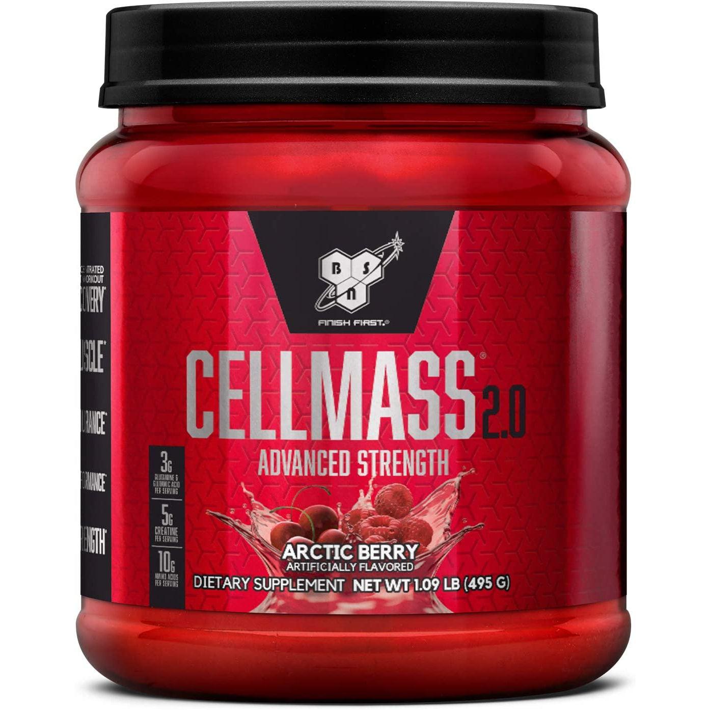 BSN CellMass 2.0-25 servings-Arctic Berry-N101 Nutrition