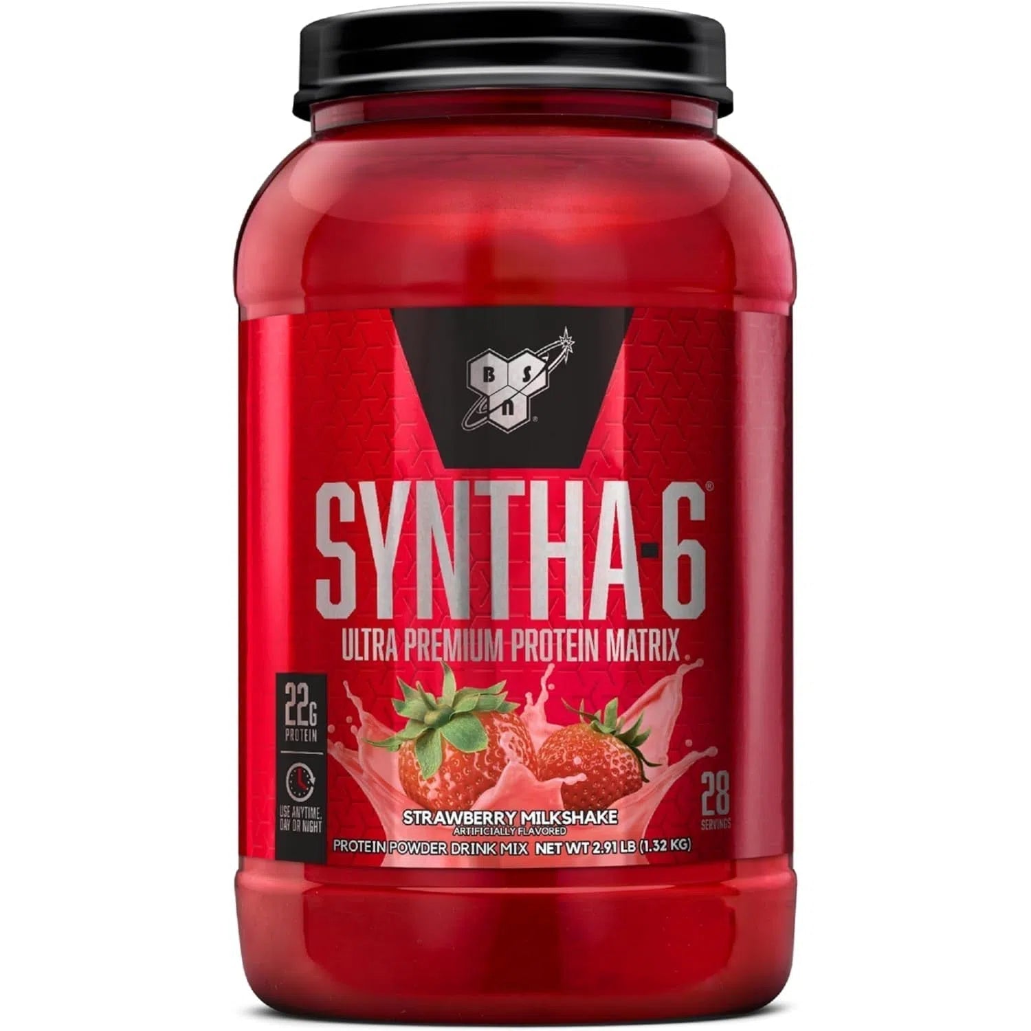 BSN Syntha-6-28 servings-Strawberry Milkshake-N101 Nutrition