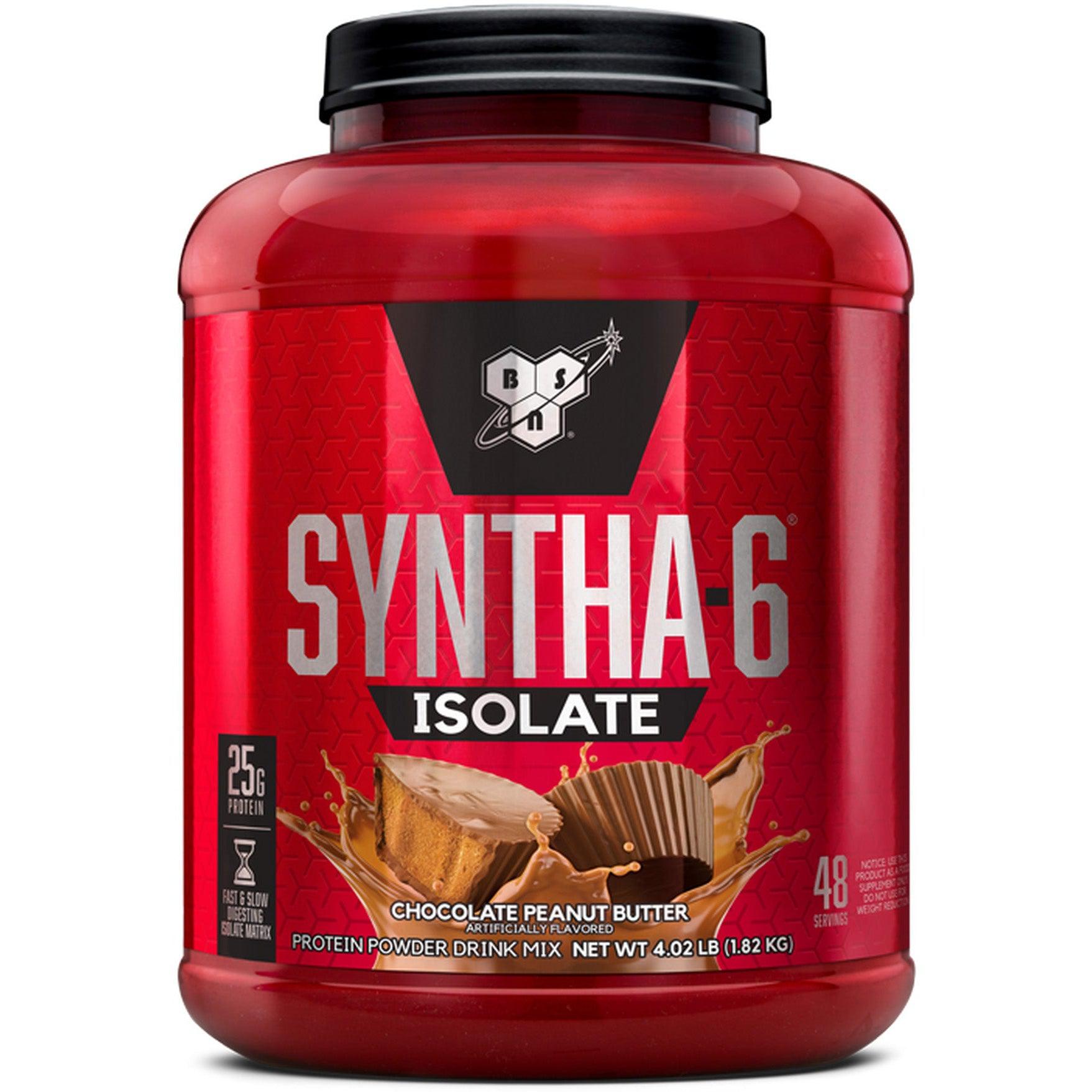 BSN Syntha-6 Isolate-48 servings-Chocolate Peanut Butter-N101 Nutrition