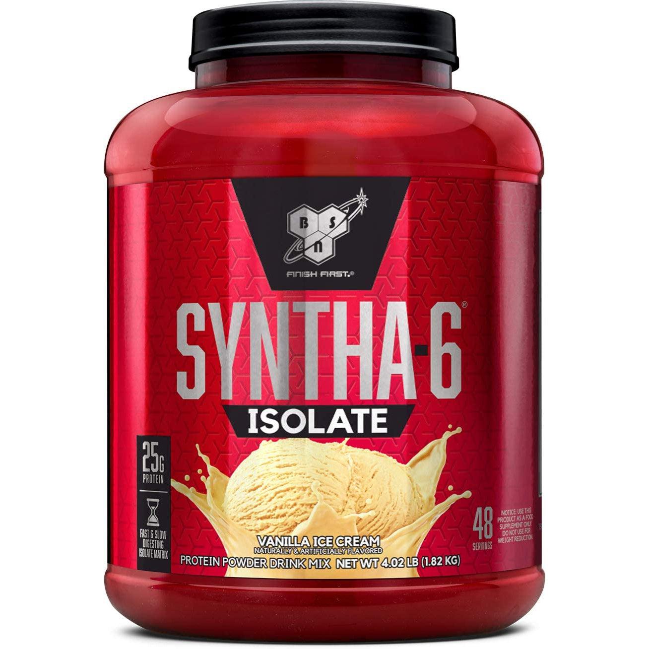 BSN Syntha-6 Isolate-48 servings-Vanilla Ice Cream-N101 Nutrition