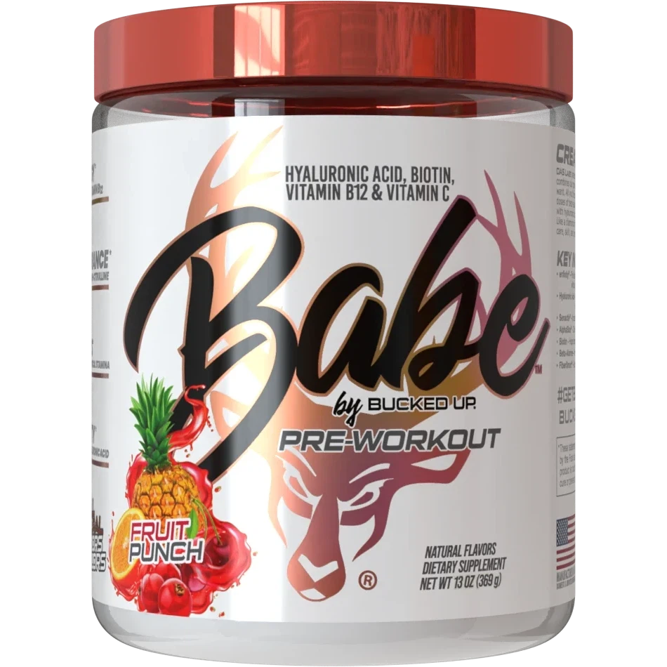 Bucked Up Babe Pre-Workout-30 servings-Fruit Punch-N101 Nutrition