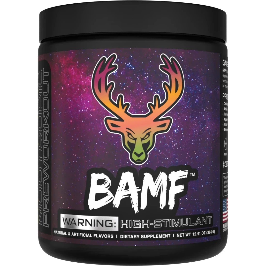 Bucked Up BAMF-30 servings-POG (Passionfruit-Orange-Guava)-N101 Nutrition