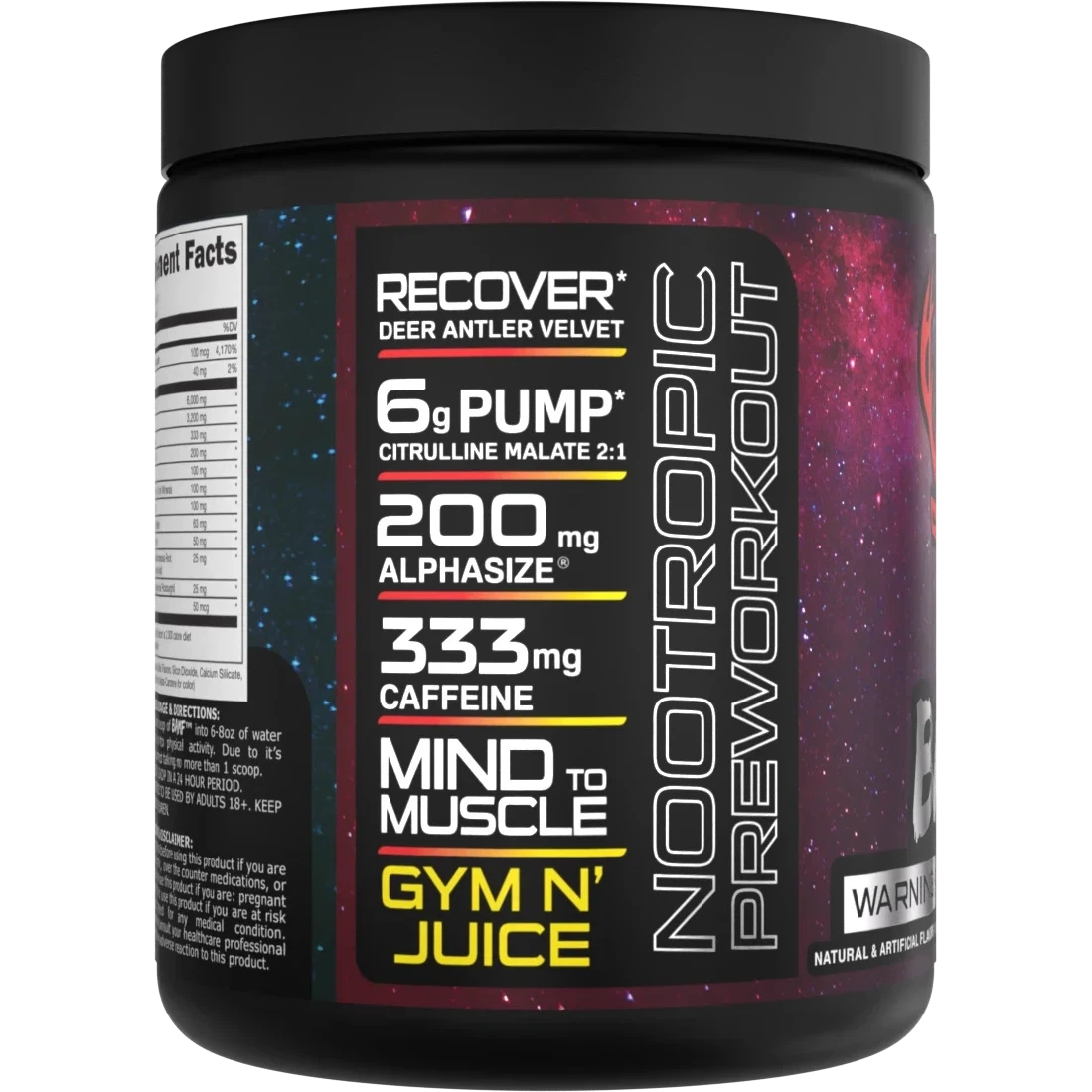 Bucked Up BAMF-N101 Nutrition