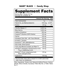 Bucked Up BAMF BLACK-N101 Nutrition