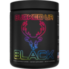 Bucked Up BLACK Pre-Workout-30 servings-Rainbow Rush (Peach-Strawberry-Kiwi)-N101 Nutrition