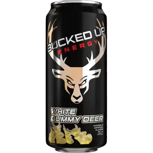 Bucked Up Energy RTD-Can (16 fl oz)-White Gummy Deer-N101 Nutrition