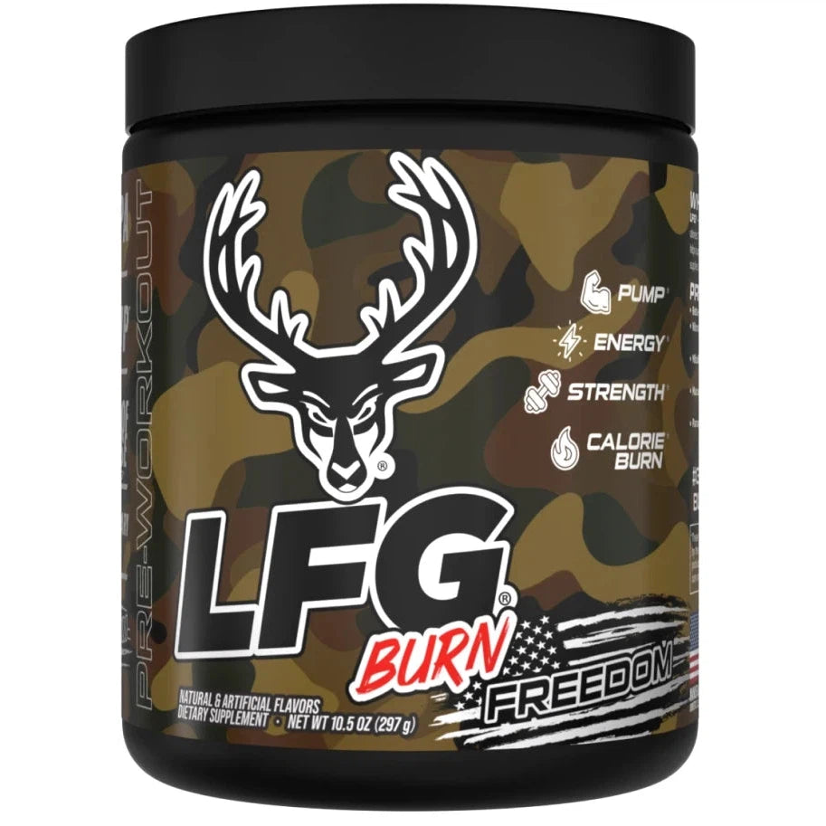 Bucked Up LFG Burn-30 servings-Freedom (Grape)-N101 Nutrition