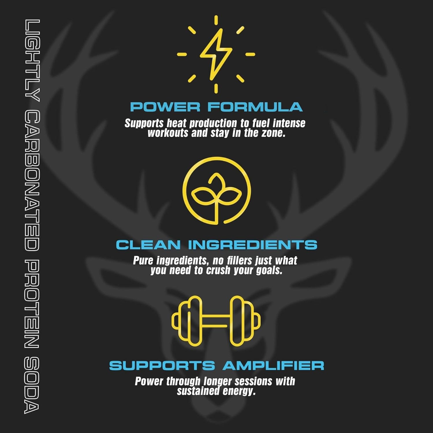 Bucked Up Lightly Carbonated Protein RTD-N101 Nutrition