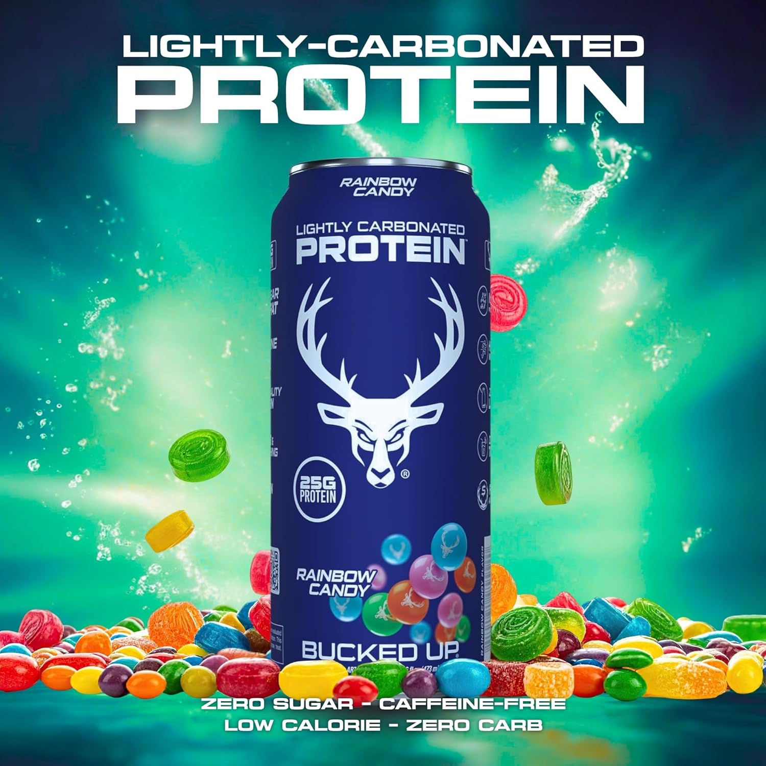 Bucked Up Lightly Carbonated Protein RTD-N101 Nutrition