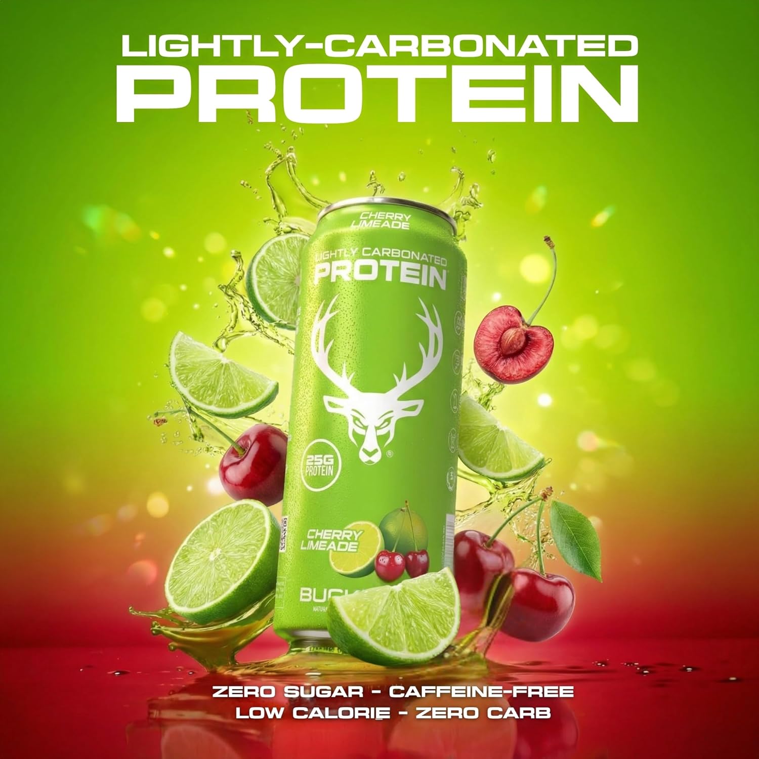 Bucked Up Lightly Carbonated Protein RTD-N101 Nutrition