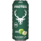 Bucked Up Lightly Carbonated Protein RTD-Single Can (16 fl oz)-Green Apple-N101 Nutrition
