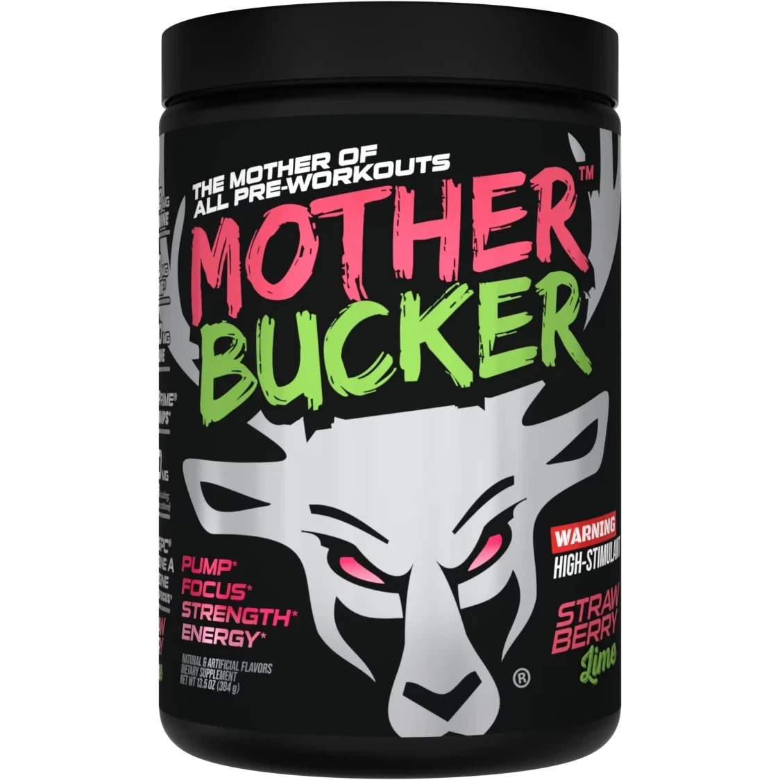 Bucked Up Mother Bucker-20 servings-Strawberry Lime-N101 Nutrition