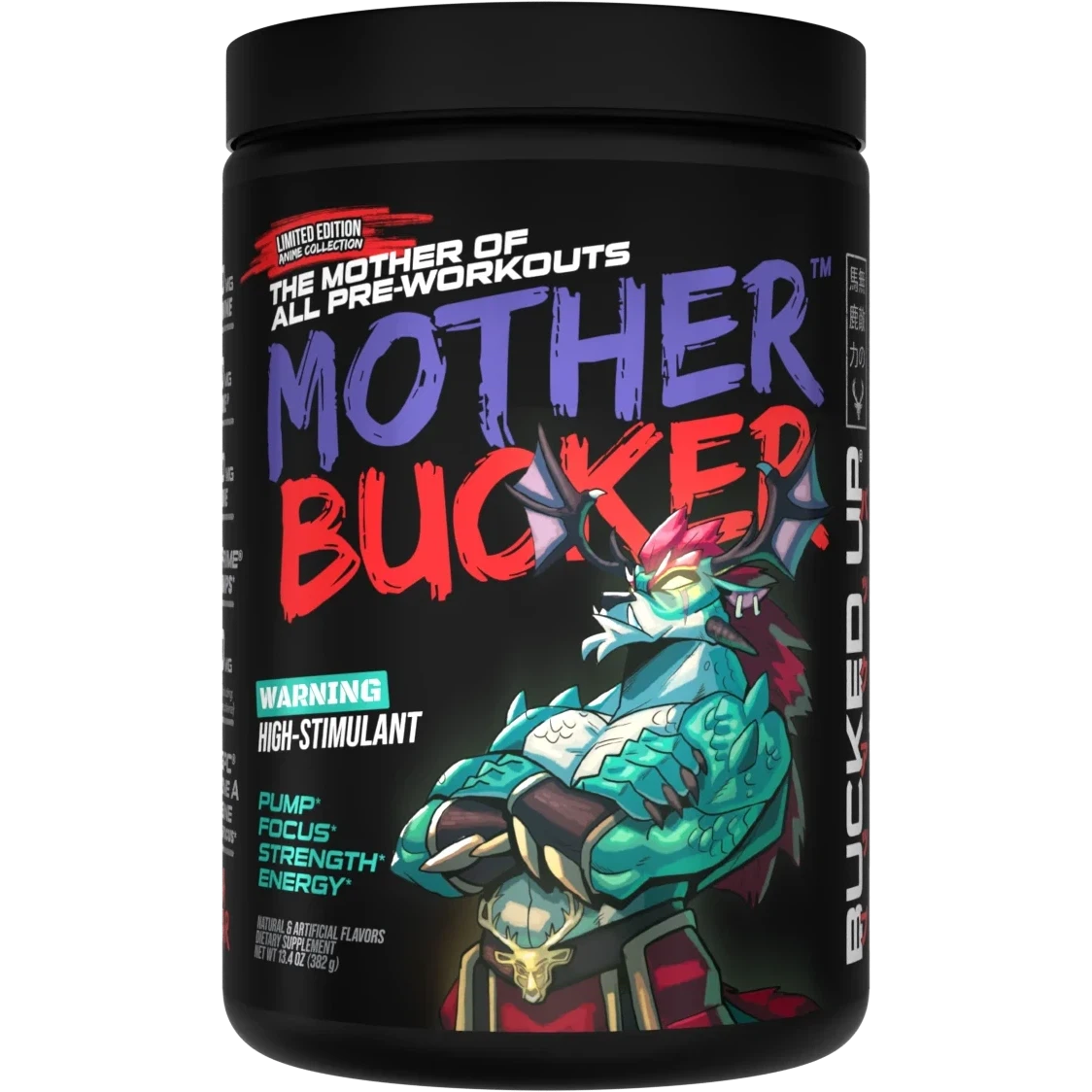 Bucked Up Mother Bucker Anime Series-30 servings-Plum / Pear-N101 Nutrition