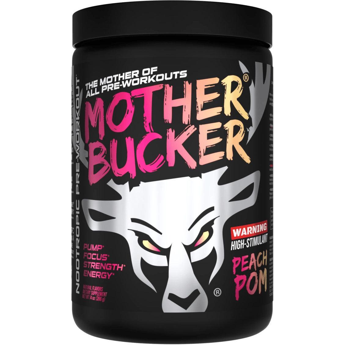 Bucked Up Mother Bucker - Peach Pom (Limited Edition)-20 servings-N101 Nutrition