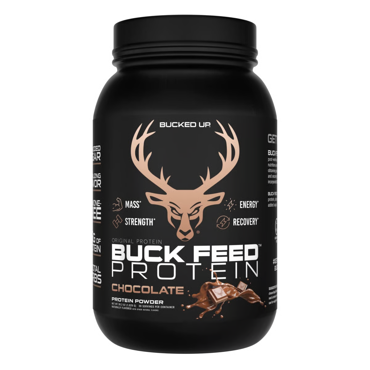 Bucked Up Original Buck Feed Protein-30 servings-Chocolate-N101 Nutrition