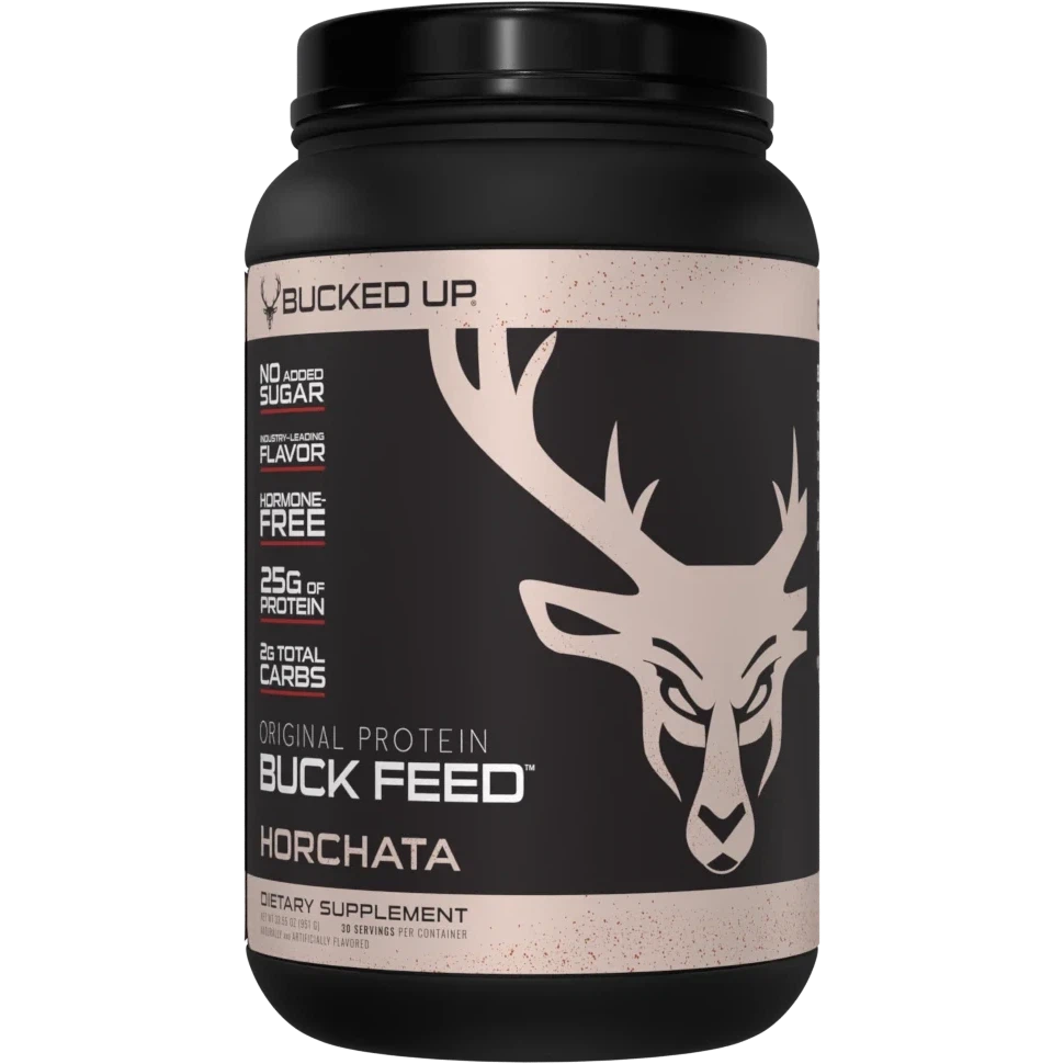 Bucked Up Original Buck Feed Protein-30 servings-Horchata-N101 Nutrition