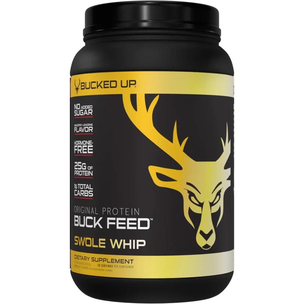 Bucked Up Original Buck Feed Protein-30 servings-Swole Whip (Pineapple/Mango/Vanilla)-N101 Nutrition