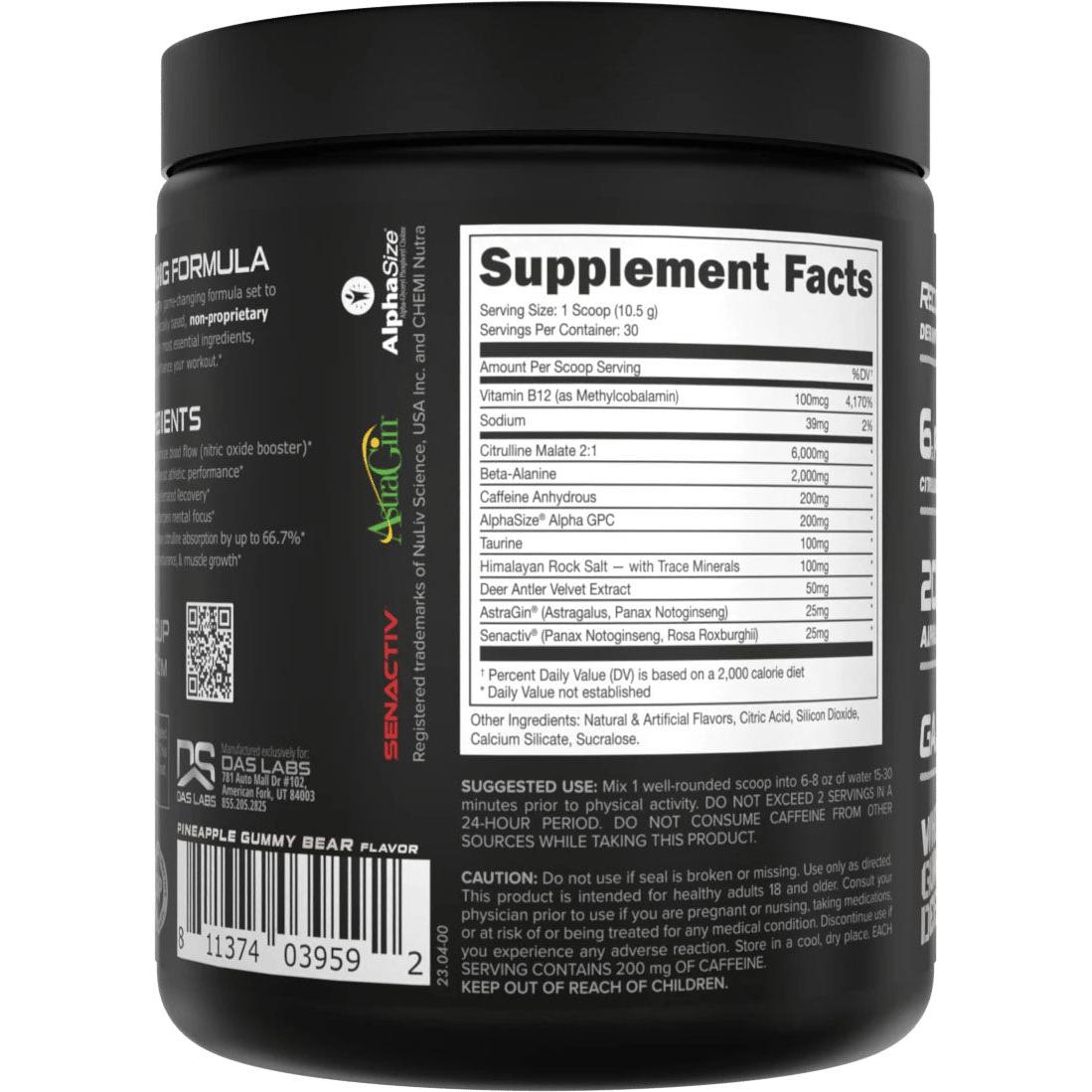 Bucked Up Pre-Workout-N101 Nutrition