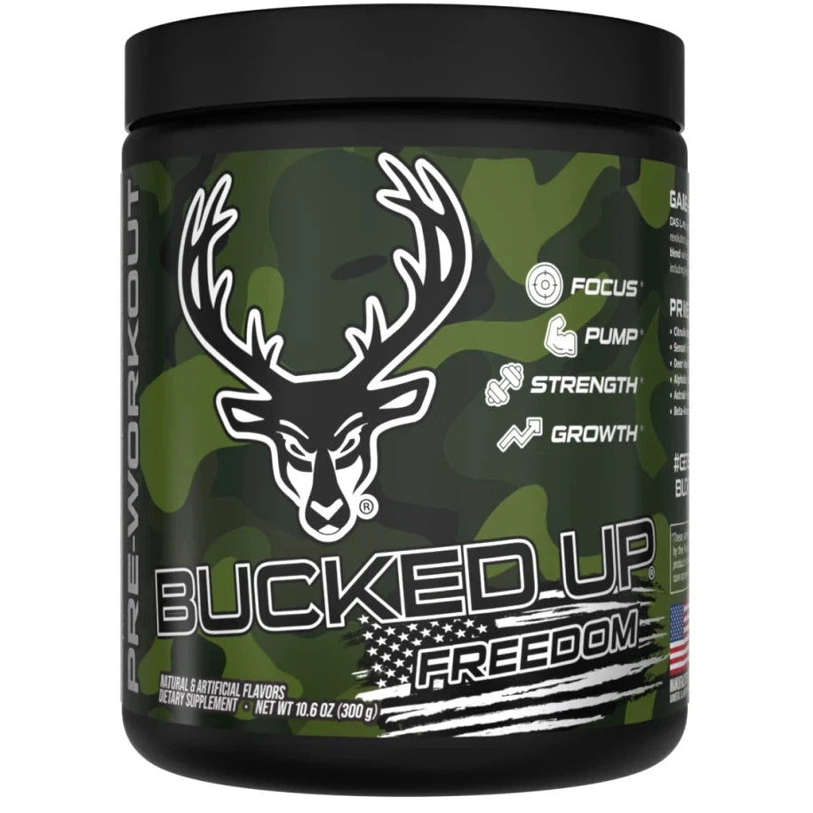 Bucked Up Pre-Workout-30 servings-Freedom (Grape)-N101 Nutrition