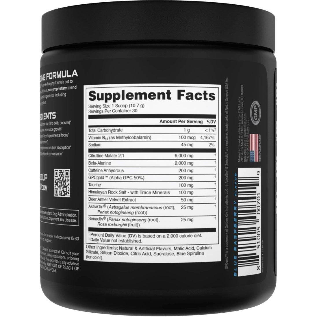 Bucked Up Pre-Workout-N101 Nutrition