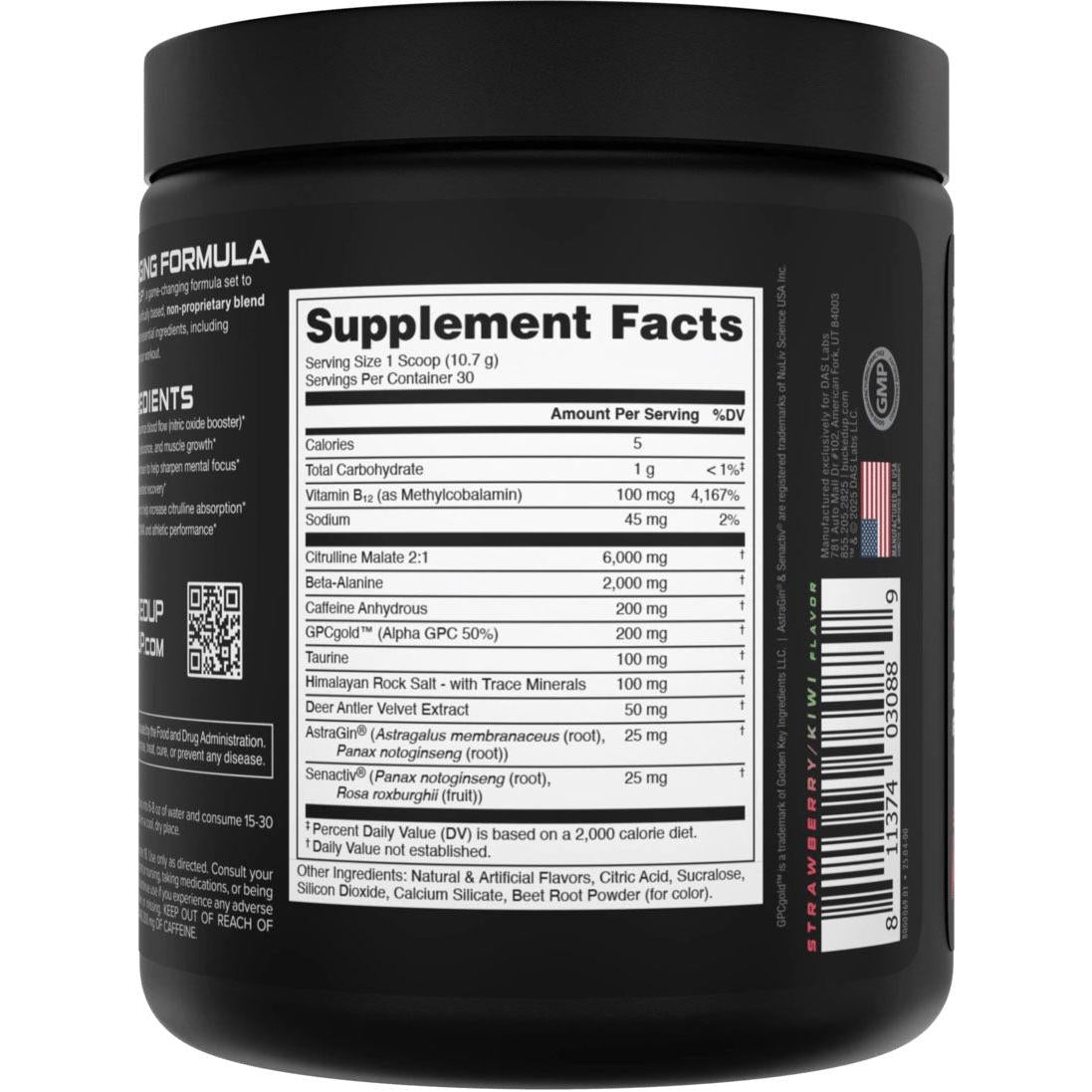 Bucked Up Pre-Workout-N101 Nutrition
