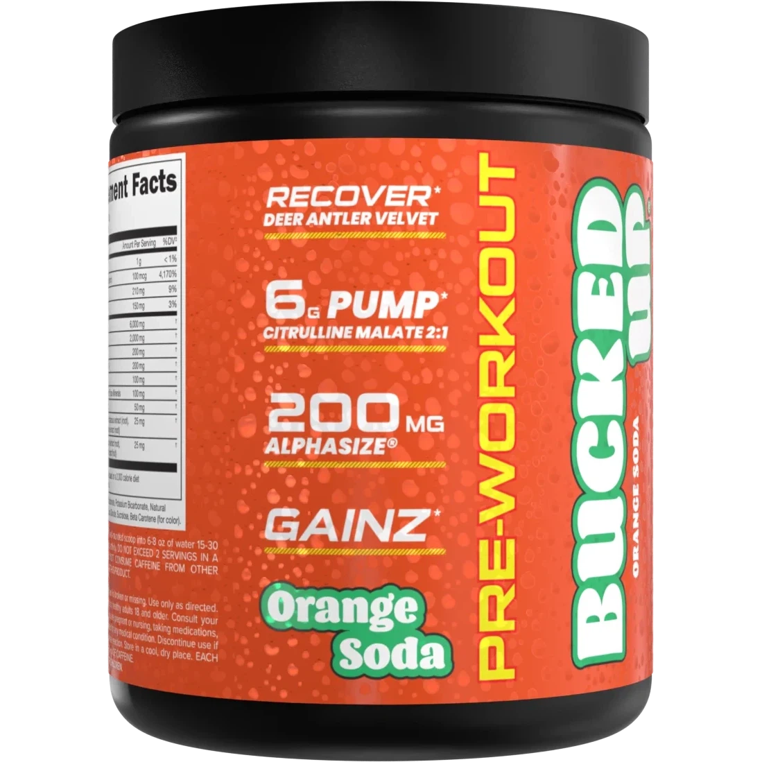 Bucked Up Pre-Workout Soda Line-N101 Nutrition