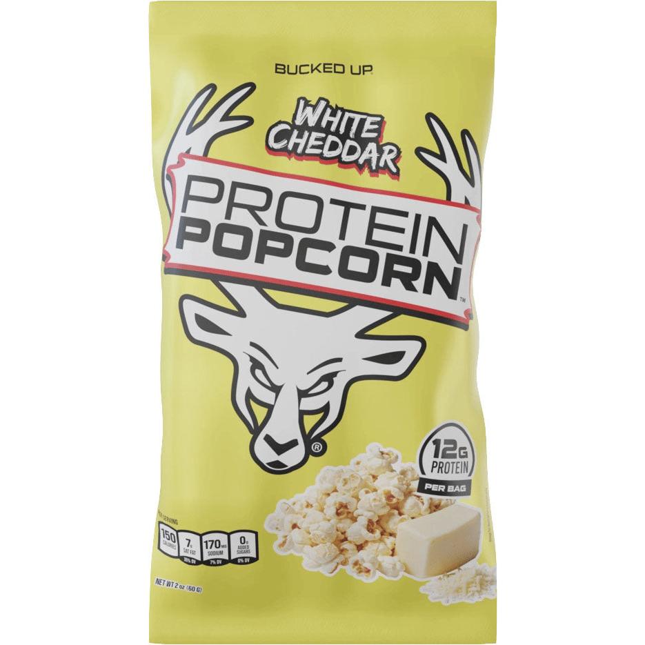 Bucked Up Protein Popcorn-Bag (60 g)-White Cheddar-N101 Nutrition