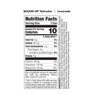 Bucked Up Refresher RTD-N101 Nutrition