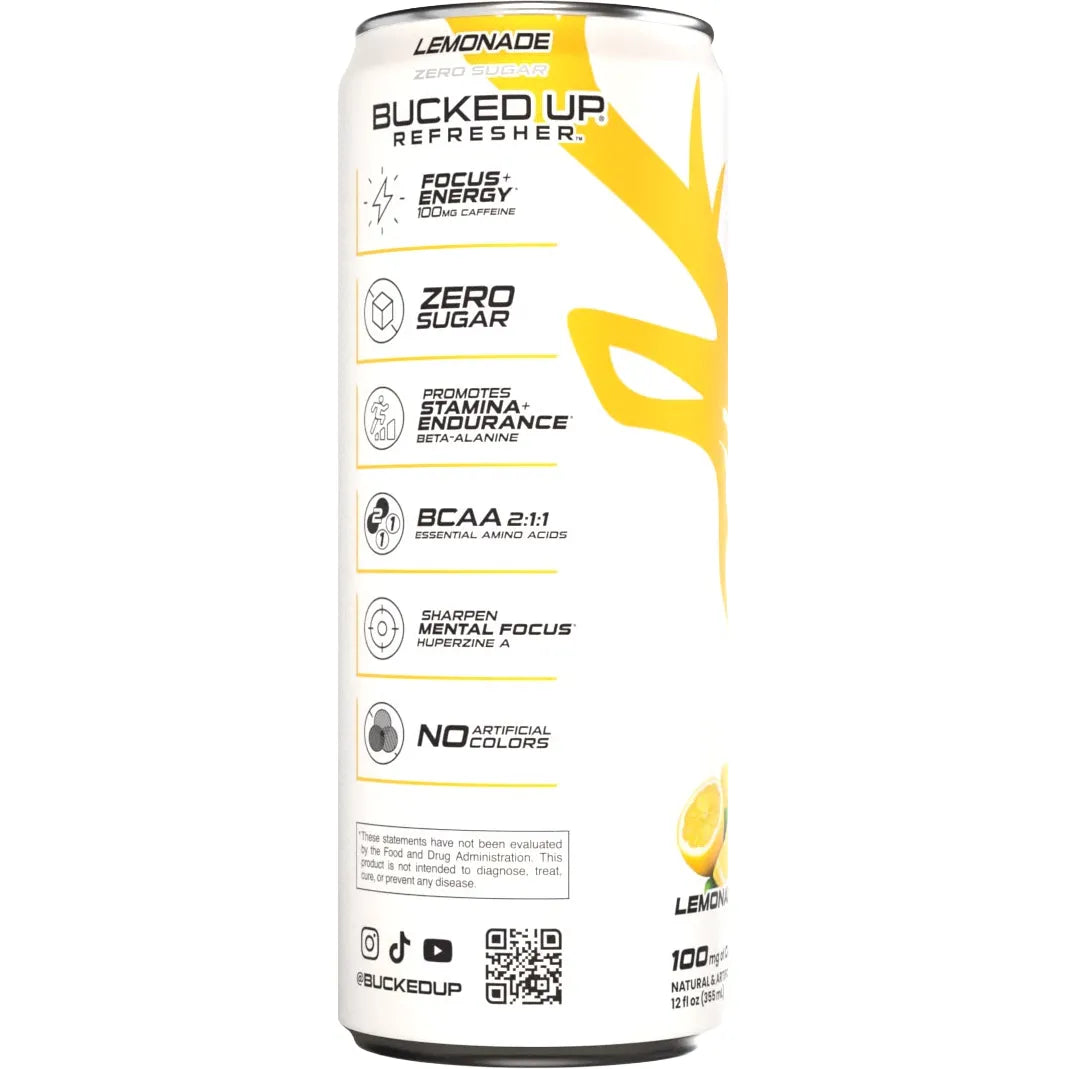 Bucked Up Refresher RTD-N101 Nutrition