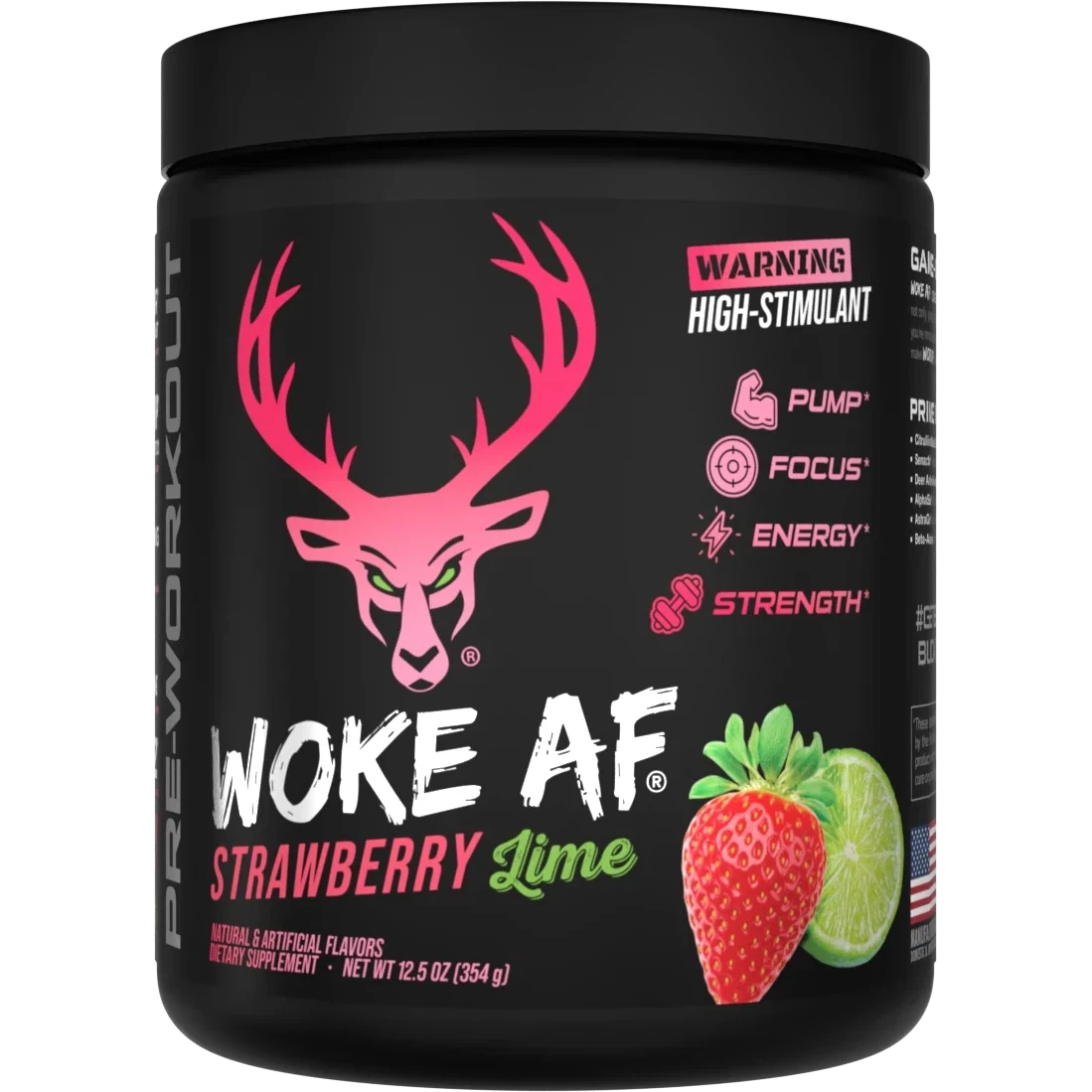 Bucked Up WOKE AF-N101 Nutrition