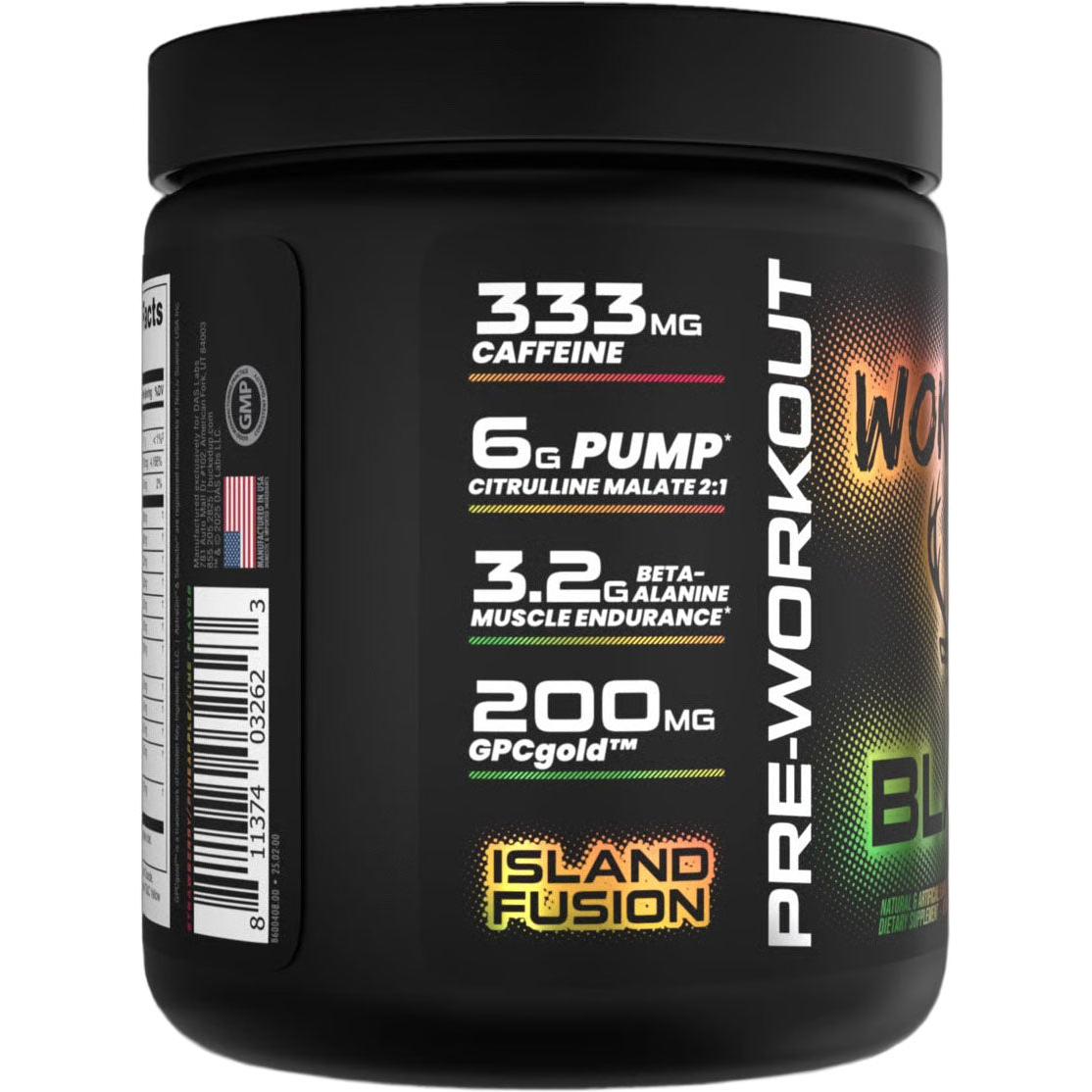Bucked Up WOKE AF BLACK-N101 Nutrition