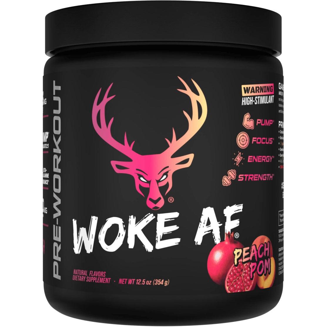 Bucked Up WOKE AF - Peach Pom (Limited Edition)-30 servings-N101 Nutrition
