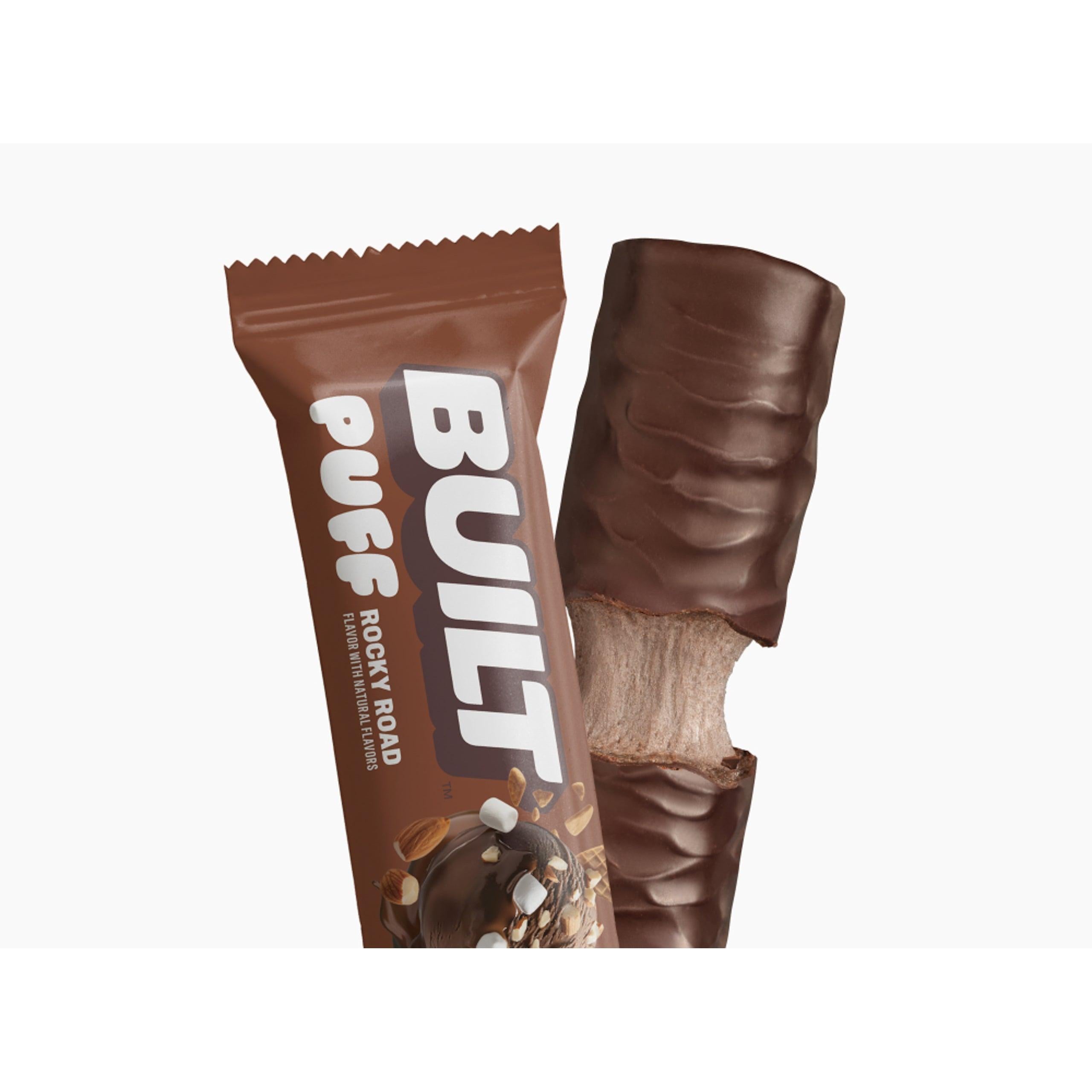 BUILT Puff Bar-Single (40 g)-Rocky Road-N101 Nutrition