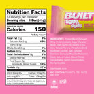 BUILT Sour Puff Bar-N101 Nutrition
