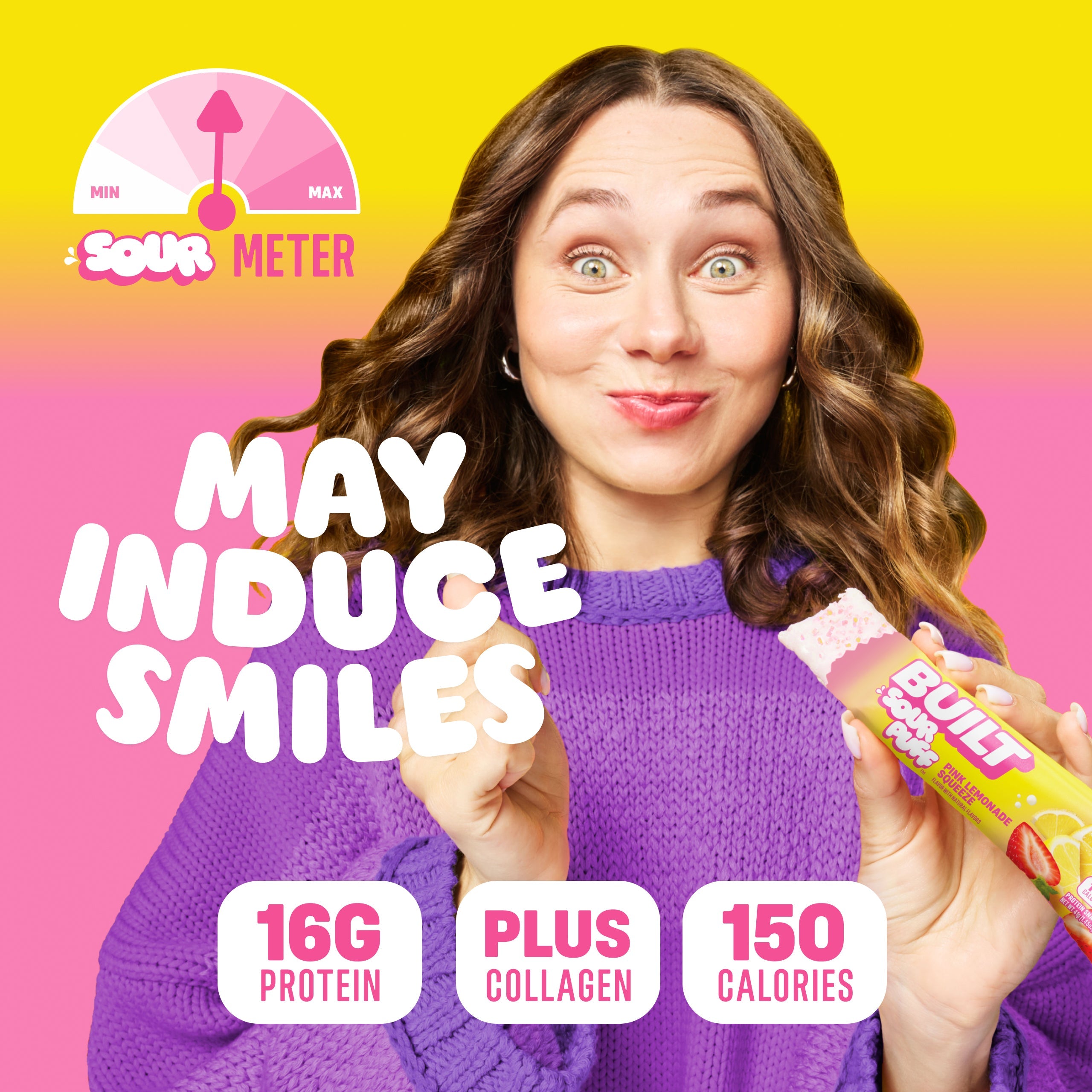 BUILT Sour Puff Bar-N101 Nutrition