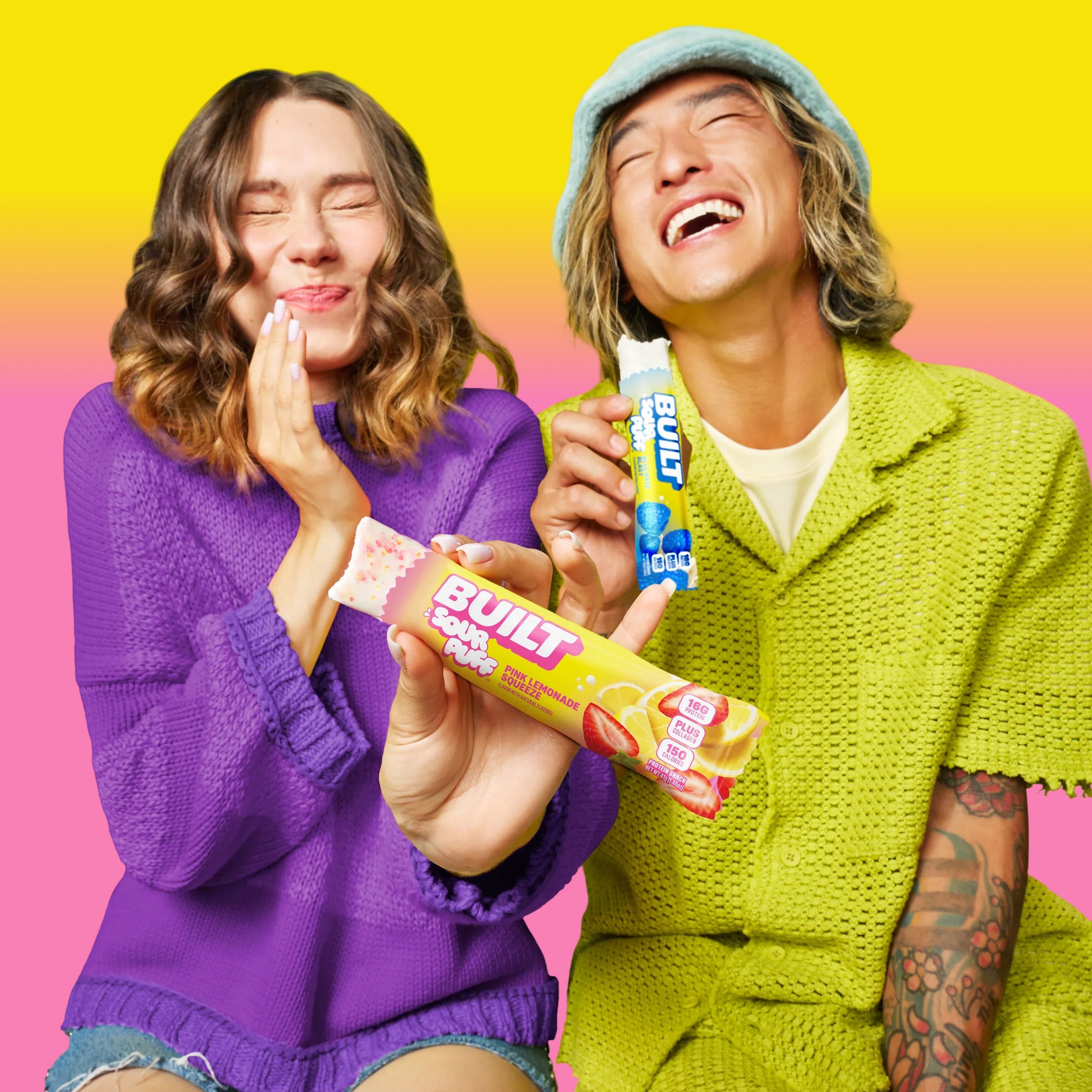 BUILT Sour Puff Bar-N101 Nutrition