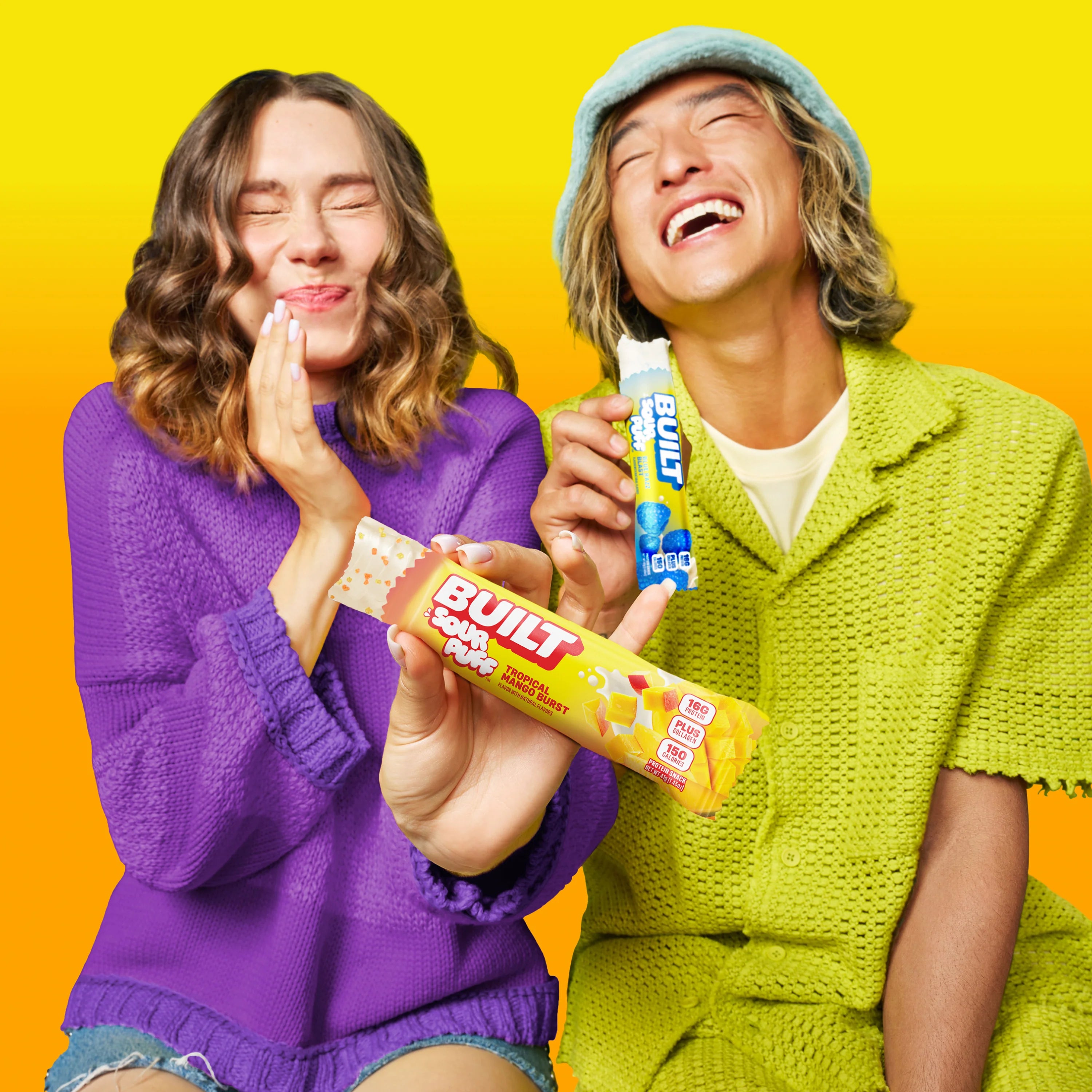 BUILT Sour Puff Bar-N101 Nutrition