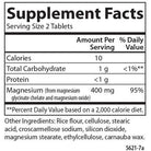 Carlson Chelated Magnesium Glycinate 400 mg-120 tablets-N101 Nutrition