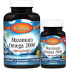 Carlson Maximum Omega 2000-90 + 30 FREE softgels-N101 Nutrition