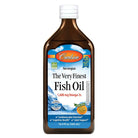 Carlson The Very Finest Fish Oil Liquid-16.9 oz (500 mL)-Orange-N101 Nutrition