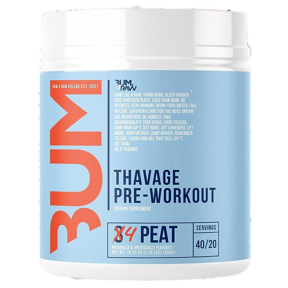 CBUM Thavage Pre-Workout-40 servings-5PEAT (Red Gummy)-N101 Nutrition